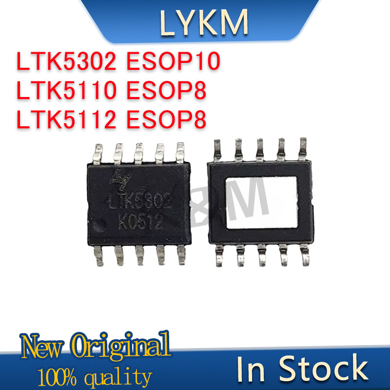 (10 ชิ้น) ใหม่ Original LTK5302 LTK5110 LTK5112 SOP เครื่องขยายเสียงชิปในสต็อก