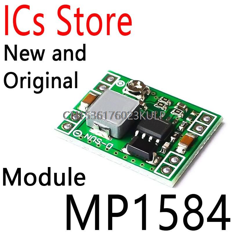 2PCS Mini DC-DC ขั้นตอนลงโมดูลแหล่งจ่ายไฟ 3A 4.5-28V ถึง 0.8-20V ปรับ Buck Converter สําหรับ Arduino