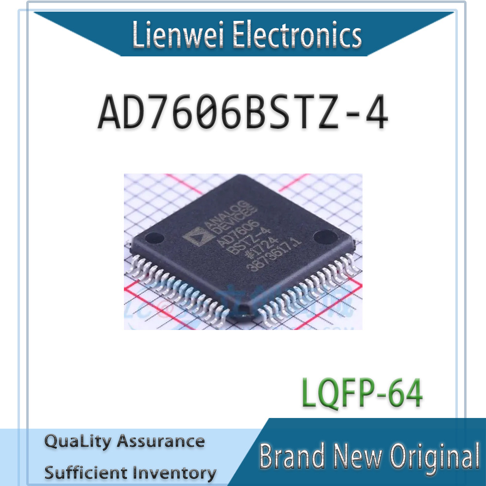 ของแท้ 100% AD7606BSTZ AD7606BSTZ-4 AD7606 ชิปเซ็ต IC LQFP-64