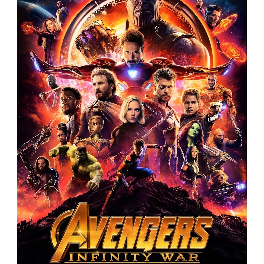 Avengers Infinity War (2018) Bluray ⭐8.2/10 Robert Downey Jr.