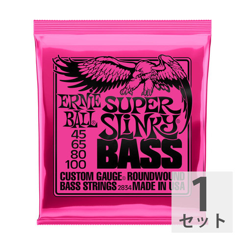 ERNIE BALL ERNIE BALL สายเบส SUPER SLINKY 2834 45-100 EB
