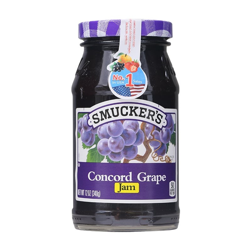 SMUCKER'S สมักเกอร์แยมองุ่น 340กรัม [0051500053829]