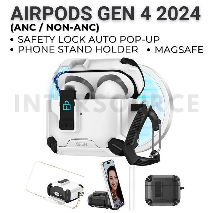 AirPods Casing Gen 4 2024 | เจน4 | รุ่นที่ 4 | ANC / Non-ANC | เคสกันกระแทก Airpod Magsafe Anti Shoc