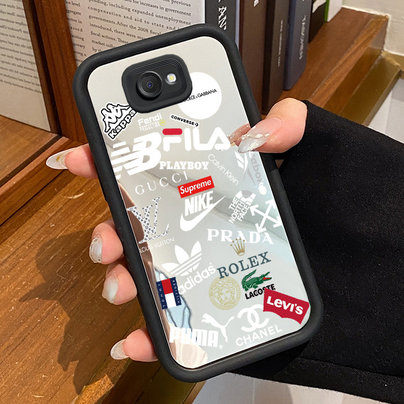 Samsung Galaxy J7 Prime J7 Pro J7 2018 Case Casing Icon Sports Brand Silicone Pattern Protective Ces