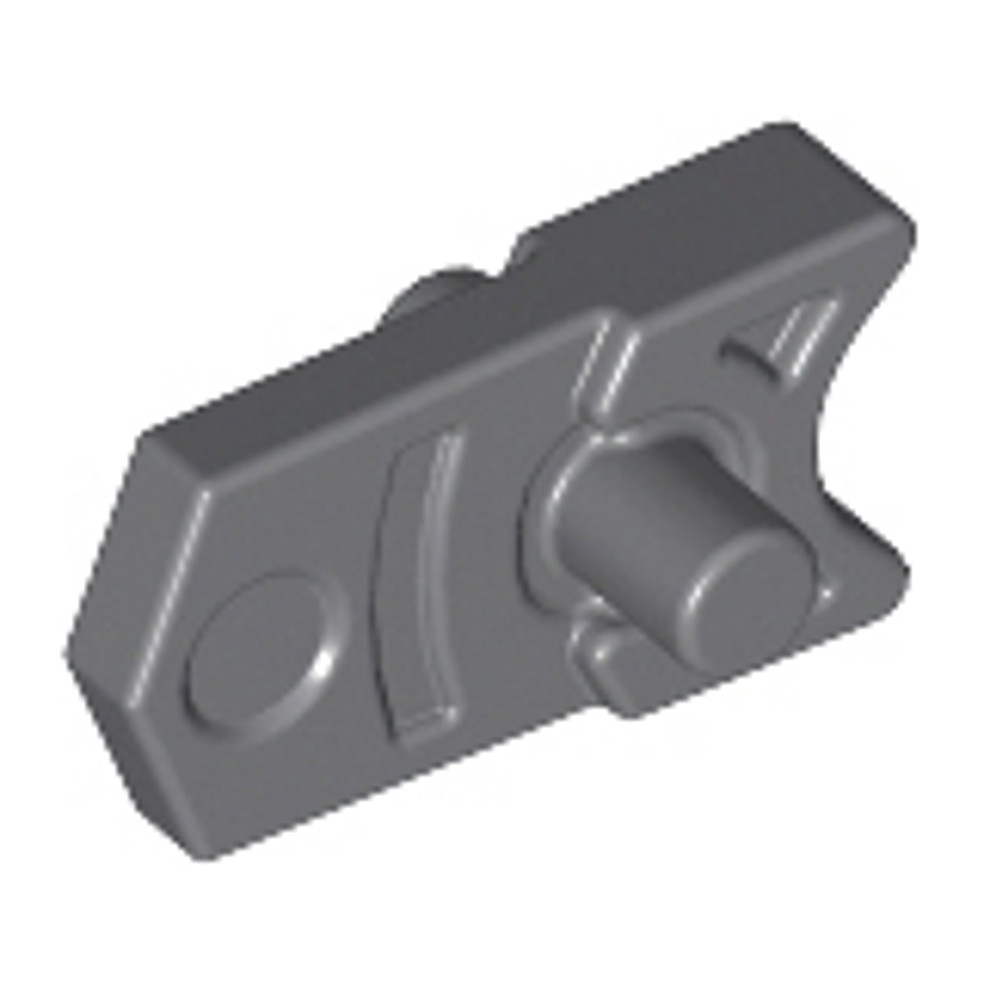 Brick2cube Part - Projectile Launcher Part, Trigger for Gun, Mini Blaster / Shooter - 15392