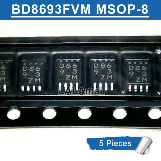 5pcs D8693 MSOP-8 BD8693FVM-HVTR SSOP-8 BD8693FVM SSOP BD8693 D8693FVM MSOP ชิปไฟ LCD ใหม่เดิม