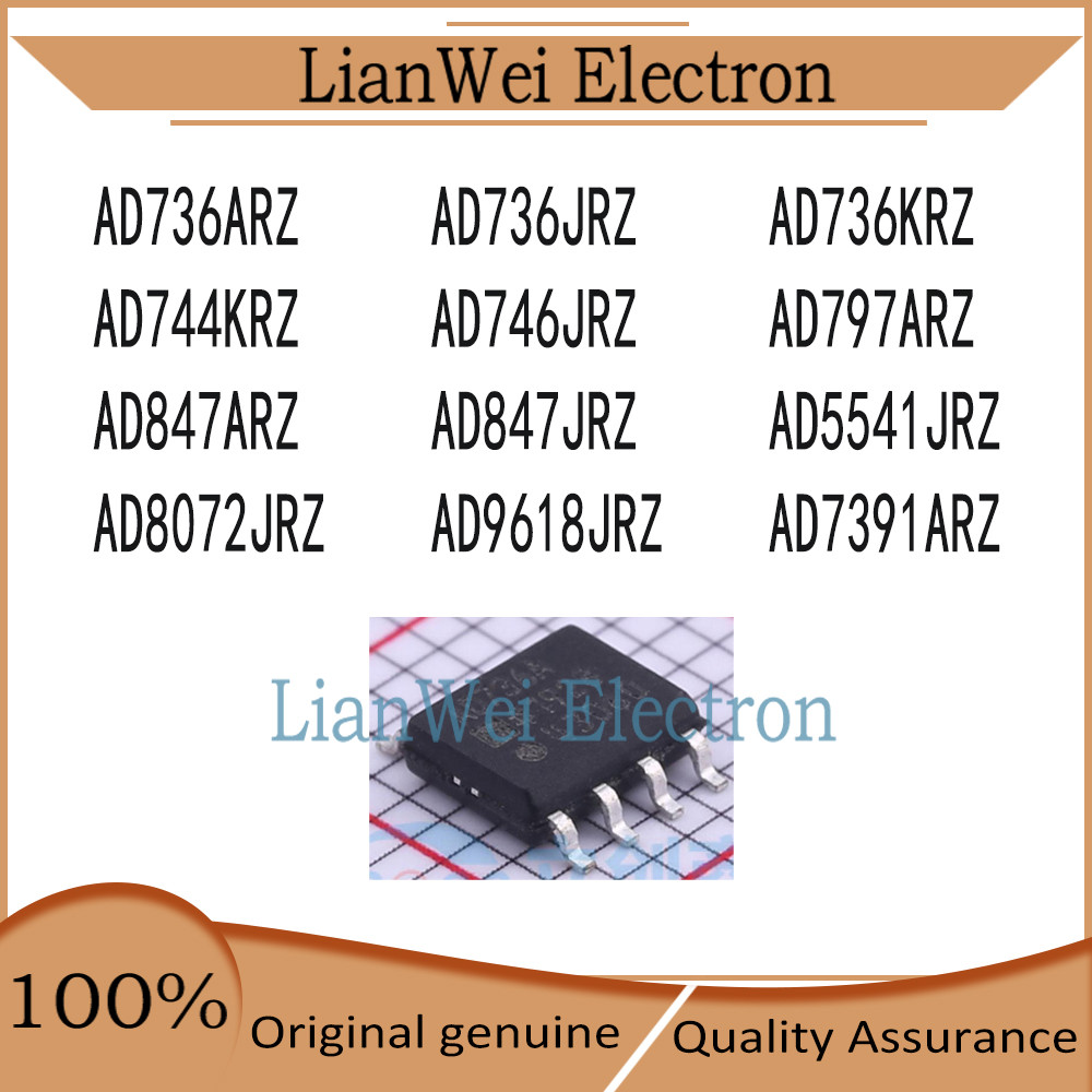 ยี่ห้อใหม่ AD736ARZ AD736JRZ AD736KRZ AD744KRZ AD746JRZ AD797ARZ AD847ARZ AD847JRZ AD5541JRZ AD8072J