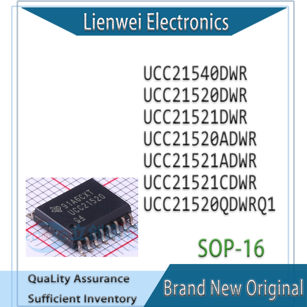 100% ใหม่ Original UCC21520A UCC21540 UCC21520 UCC21520Q UCC21521520ADWR UCC21540DWR UCC21520DWC2152