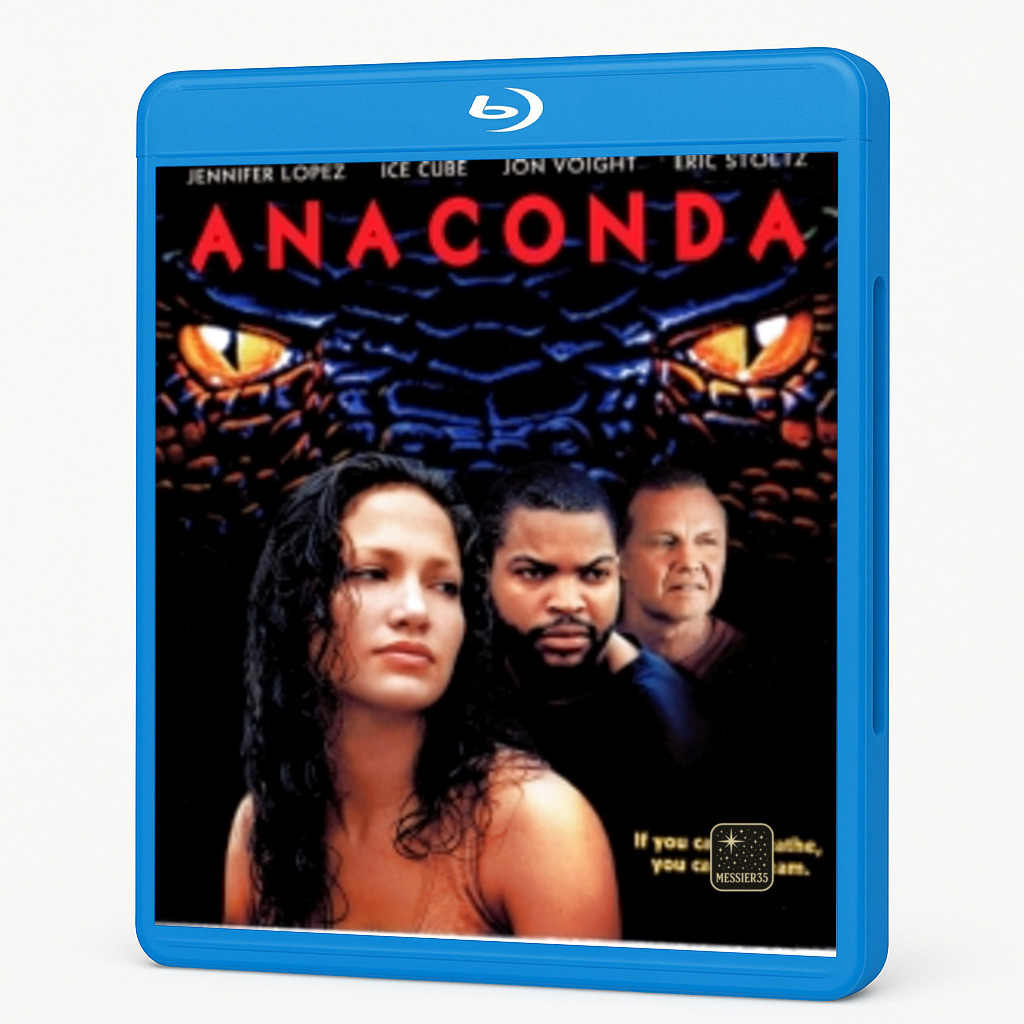 แผ่น Blu-ray เสียงพากย์ไทย หนัง Anaconda (1997) อนาคอนดา เลื้อยสยองโลก หนัง บลูเรย์