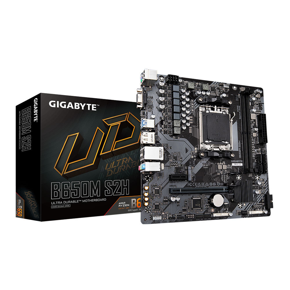 MAINBOARD (เมนบอร์ด) GIGABYTE B650M S2H DDR5 (REV1.2) #