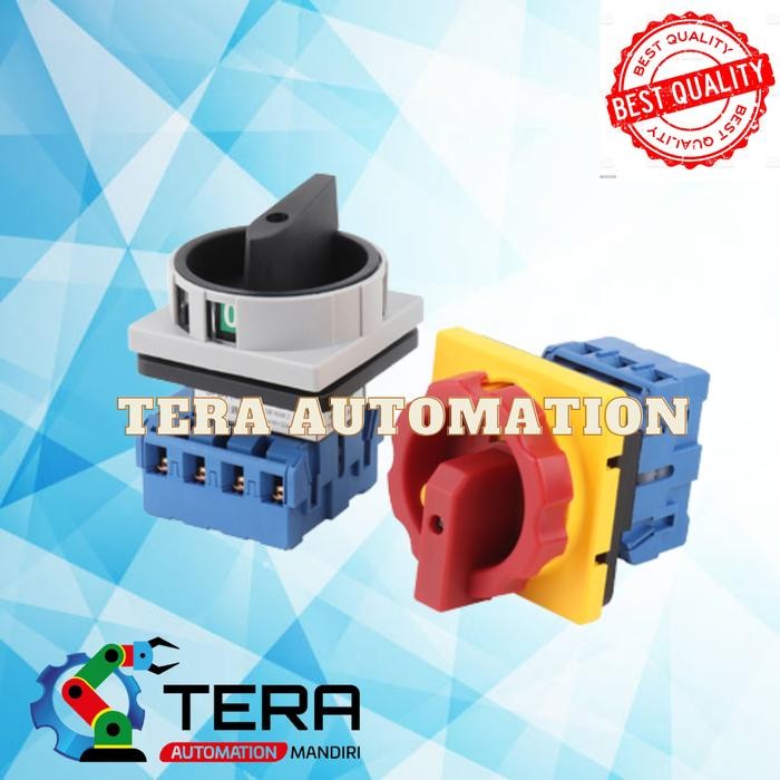 คุณภาพสูงสุด Cam Switch Selector Rotary Changeover Cos 3P 64X64 Gs04-63-3P 63A