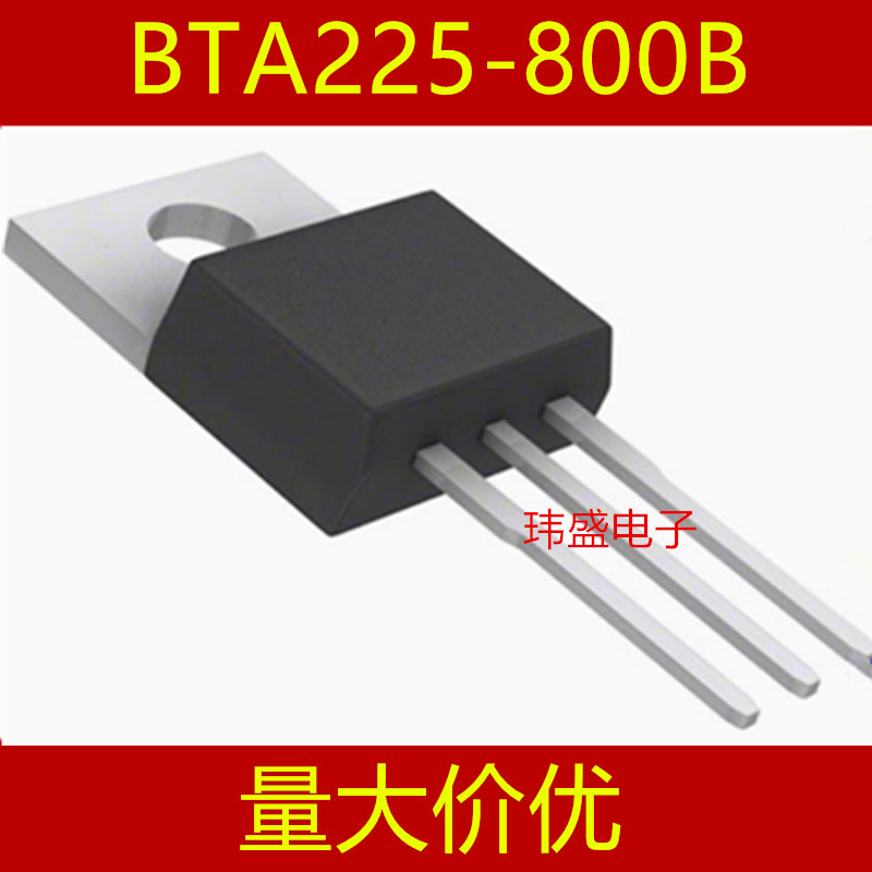 3PCS ใหม่ TA225-800B,127คริสตัล 800V 25A TO220AB