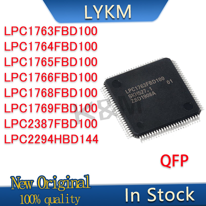 1/PCS LPC1763FBD100 LPC1764FBD100 LPC1765FBD100 LPC1766FBD100 LPC1768FBD100 LPC1769FBD100 LPC2387FBD