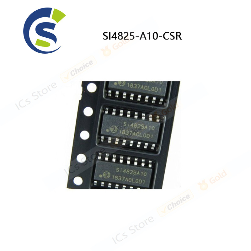 5-10PCS 100% ใหม่ SI4825 SI4825A10 SI4825-A10 SI4825-A10-CSR SOP-16 ชิปเซ็ต