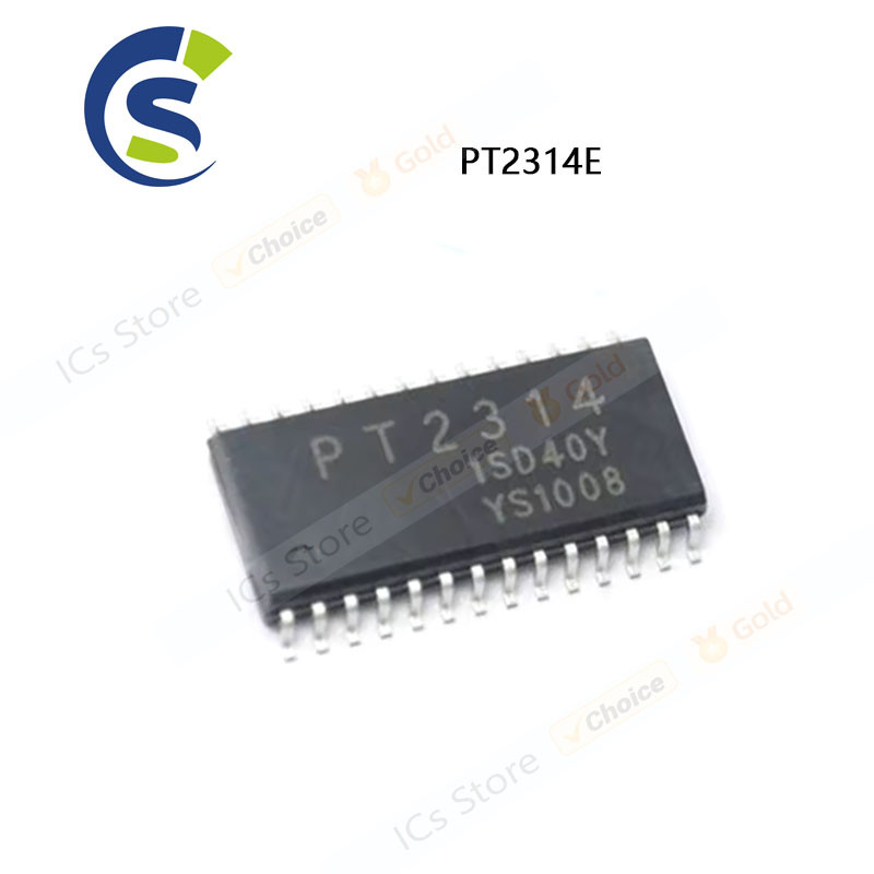 10 ชิ้นใหม่และต้นฉบับ SMD SOP PT2314 SOP-28 PT2314E