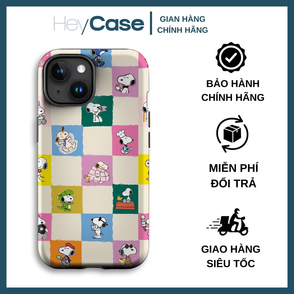 เคสไอโฟน Snoopy และผองเพื่อน กันกระแทก ทนทานและสวยงาม
