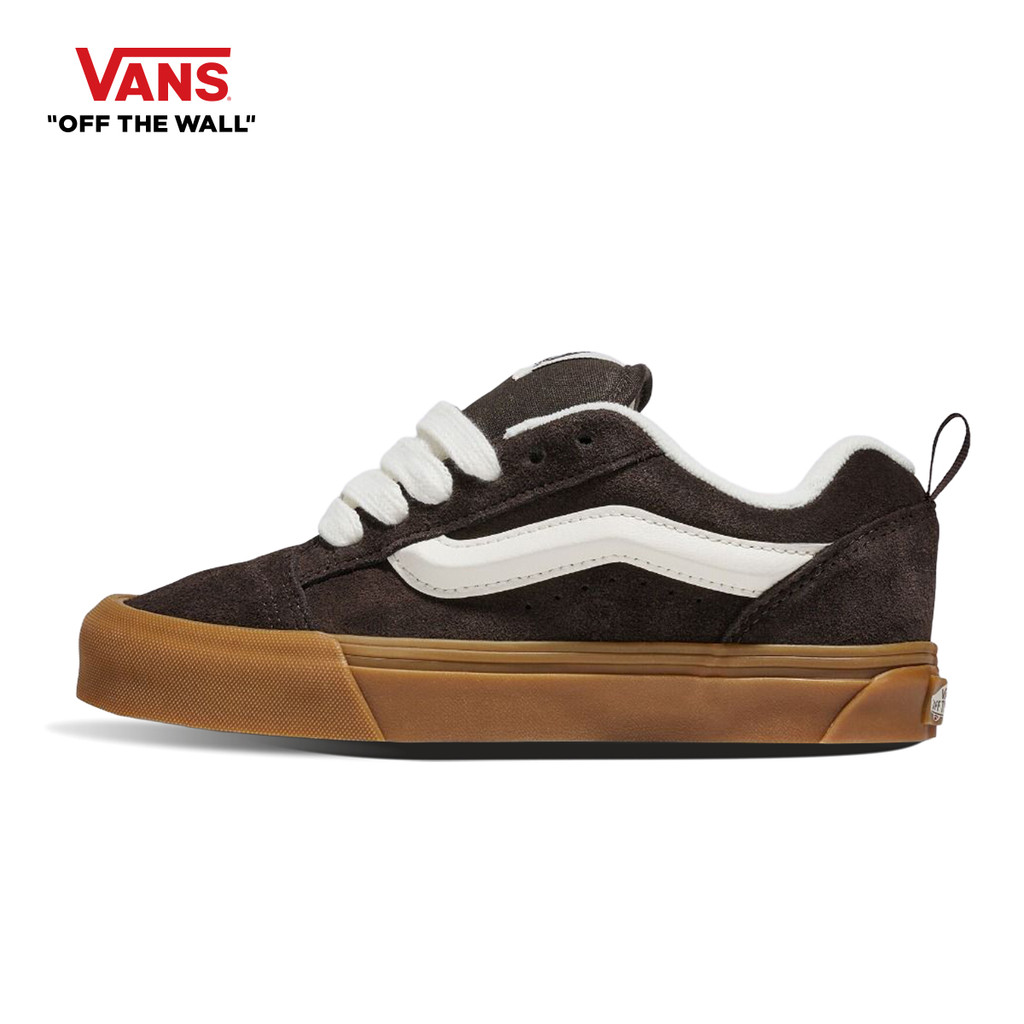 VANS KNU SKOOL - BABY TURKISH COFFEE รองเท้าผ้าใบ แวนส์ ผู้ชาย ผู้หญิง