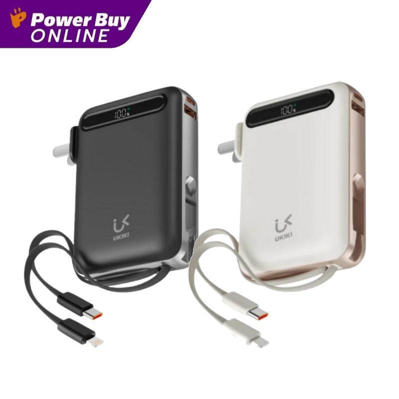 UKIKI พาวเวอร์แบงค์ (10000mAh) รุ่น KP10AC-01