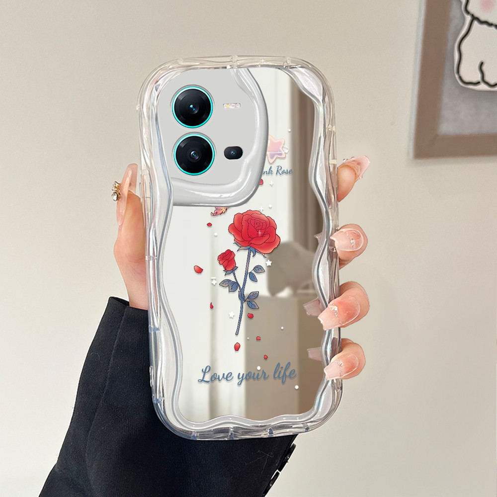 VIVO V25 V25E 5G สําหรับ Sofcase โทรศัพท์ Cassing กรณี HP ปลอก Soft Kesing C6 5216 JZ 33