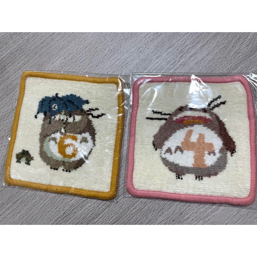 【Direct from Japan】My Neighbor Totoro Mitaka Forest Ghibli Museum Limited Edition Chenille Coaster เ