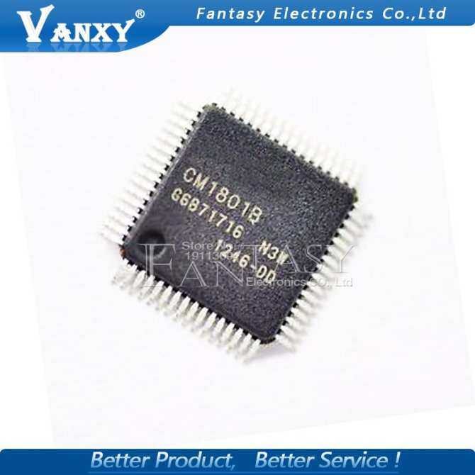 2PCS CM1801B QFP CM1801B-N1 รุ่น N1 เดิมแท้