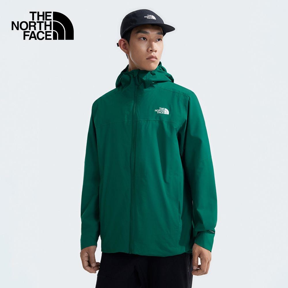 THE NORTH FACE MEN REIGN ON JACKET - ดูตาราง ASIA Size (AP) /DUCKGRN/TNFBLCK แจ็กเก็ตกันฝน ผู้ชาย