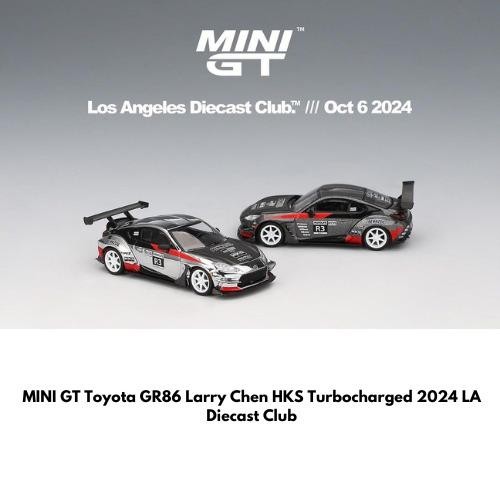 MGT00821 - MINI GT Toyota GR86 Larry Chen HKS Turbocharged 2024 LA Diecast Club