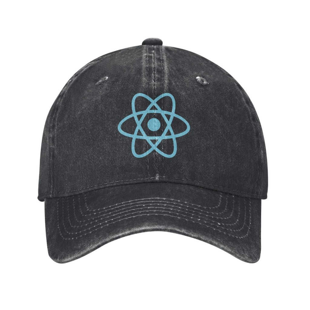 Good Quality React Js Logo Javascript Quadro Work Fashion Baseball Cap
