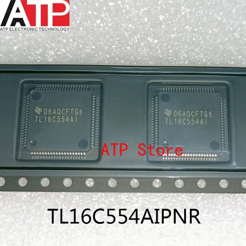 1-10PCS ใหม่ Original TL16C554AIPNR TL16C554AI TL16C554AIPN LQFP80 UART อินเทอร์เฟซ IC CHIP ในสต็อก