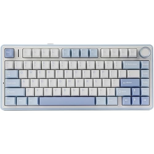 [Direct from JP] EPOMAKER x Aula F75 Gaming Keyboard, Gasketed Mechanical Keyboard with 5-Layer Pads