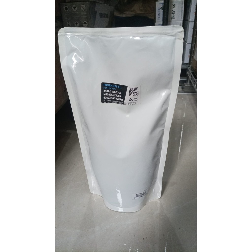 Xnn Toner Powder 336A/336S/336 X/M42625 / 42625 N/4623 N/42623 N/42623 Nw 500Gr