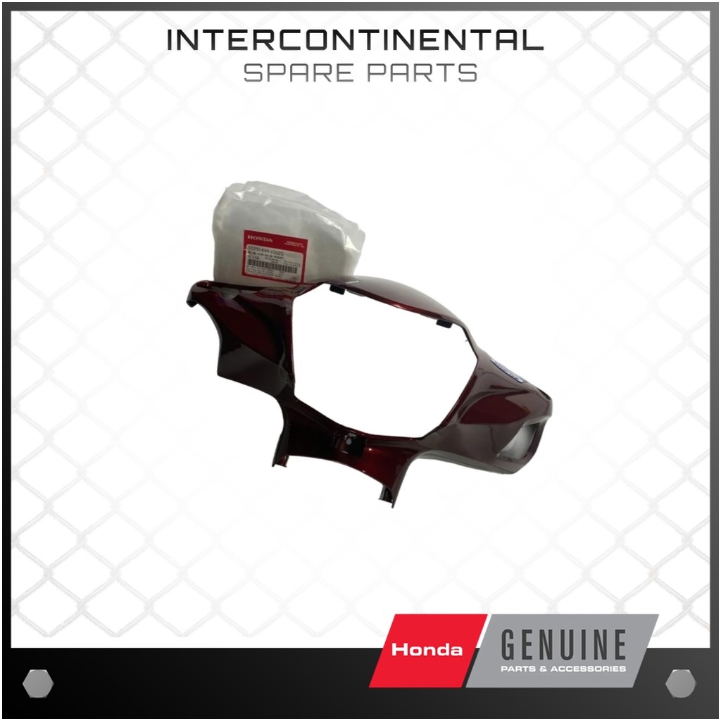 แท่นบูชา - Vision 110 ครอบหน้าพวงมาลัยสีแดง 2015-2016 (53200-K44-V20ZQ) ของแท้