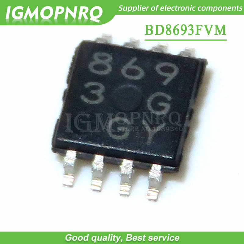 5PCS BD8693FVM HVTR BD8693FVM D8693FVM BD8693 D8693 MSOP8 ใหม่จัดส่งฟรี