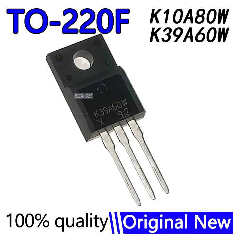 5 ชิ้น/ล็อต TK10A80W K10A80W TK39A60W K39A60W MOSFET ทรานซิสเตอร์ TO-220F