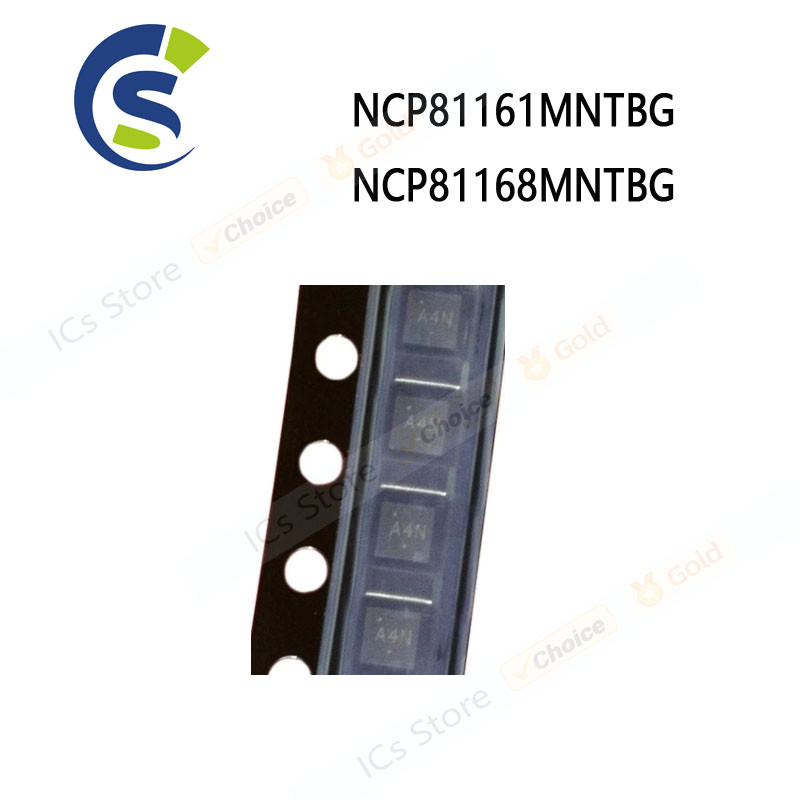 5PCS ใหม่และต้นฉบับ NCP81161 81161 ( A4E A4Q A4* ) NCP81168 81168 ( DYV DYU DY* ) QFN-8 NCP81161MNTB