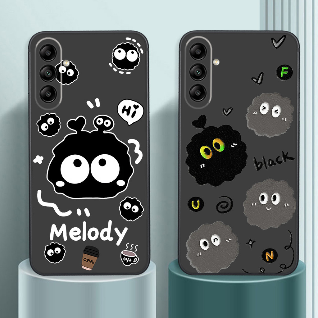 เคส Samsung A17 5G / A27 5G / A37 5G / A57 5G พร้อม BLACK COAL การ์ตูนน่ารักเทรนด์มาแรงราคาถูก