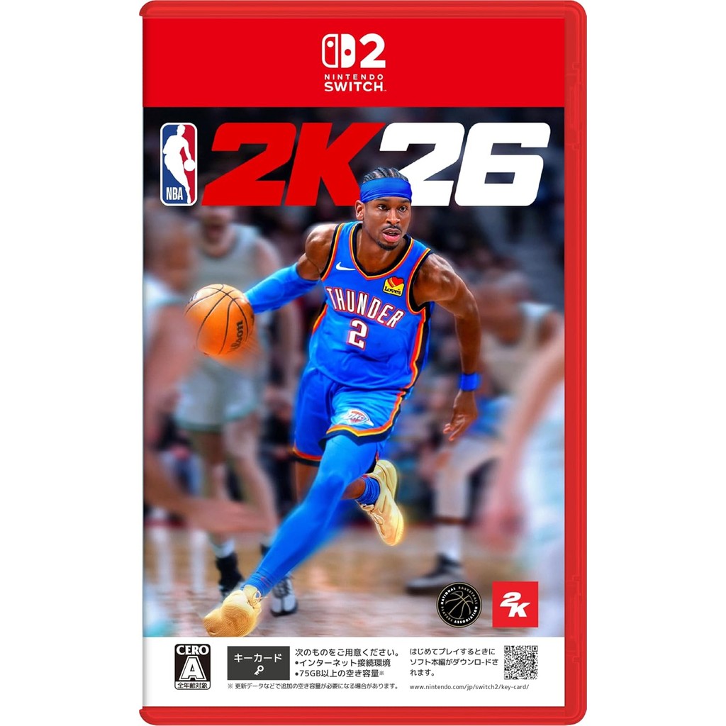 NBA 2K26 | Nintendo Switch 2 Physical Cartridge | New Japan | English Japanese | Basketball Simulati