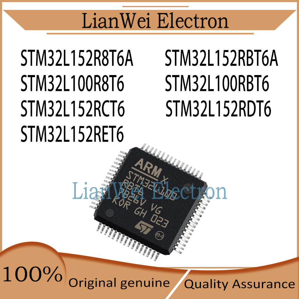 ยี่ห้อใหม่ STM32L100 STM32L152 STM32L152R8T6A STM32L152RBT6A STM32L100R8T6 STM32L100RBT6 STM32L152RT
