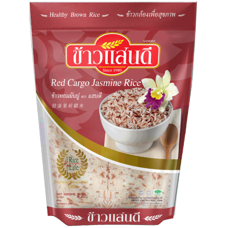 SANDEE แสนดีข้าวหอมมันปู 2กก. [8851042800125]