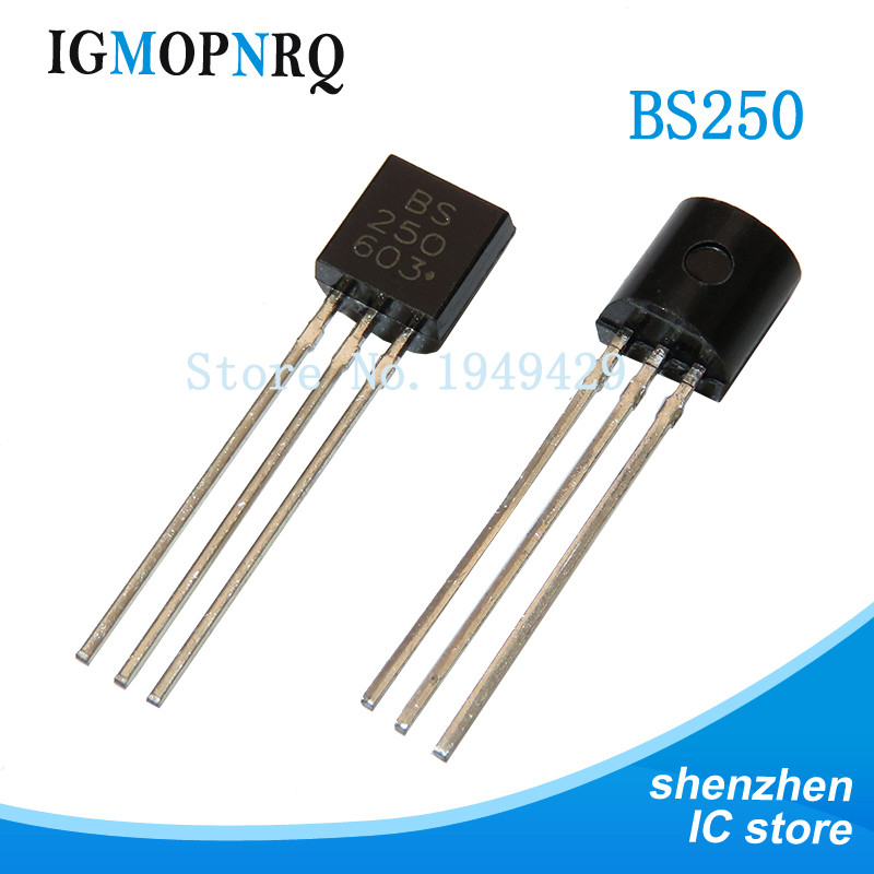 10 ชิ้น BS250 TO92 BS250 TO-92 ใหม่