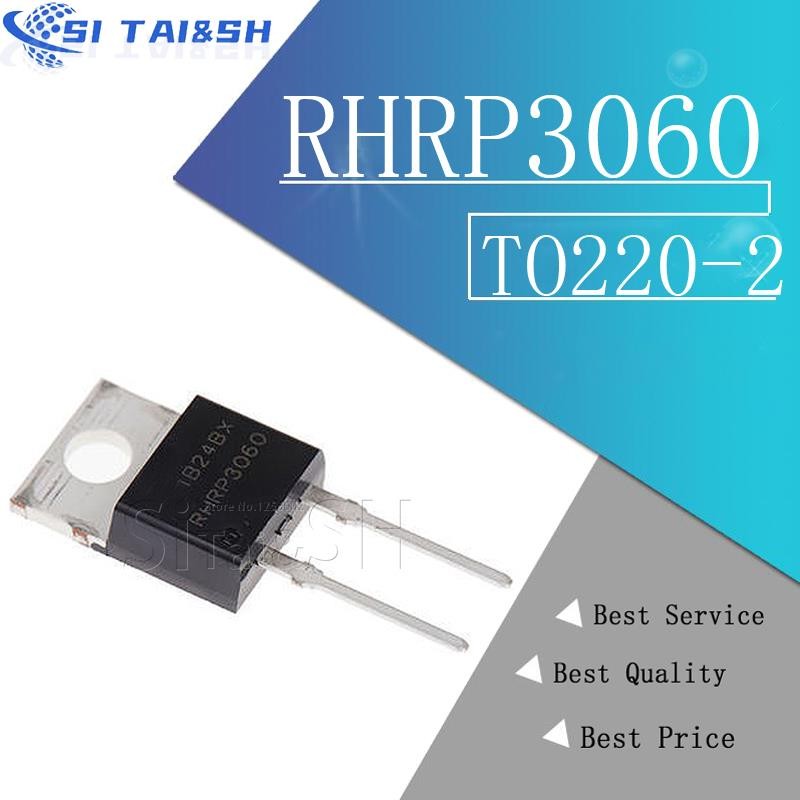 10PCS RURP3060 TO220-2 fast recovery วงจรเรียงกระแสไดโอด TO-220 600V 30A RHRP860 RURP1560 RHRP8120 R