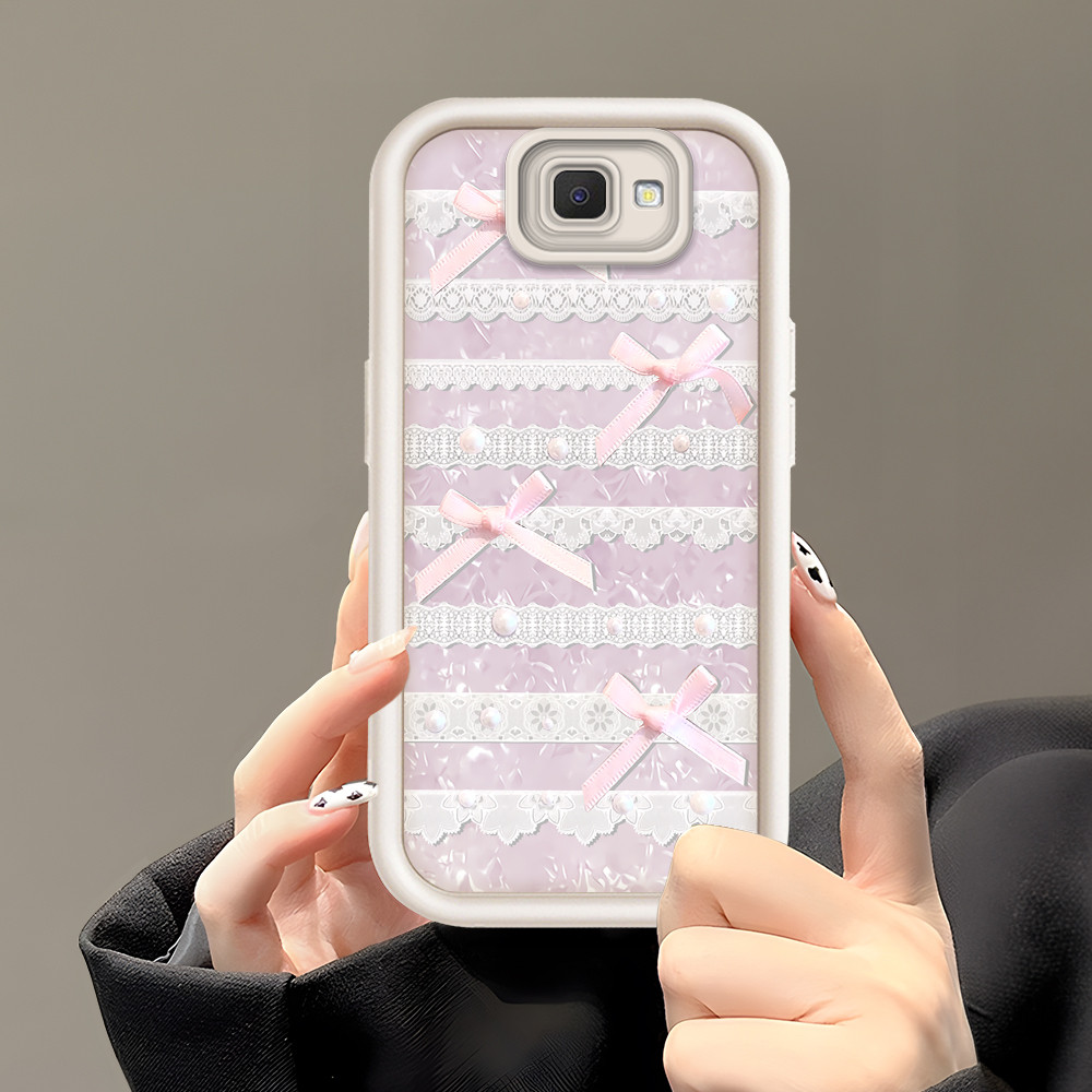 SAMSUNG ใช้งานร่วมกับSamsung Galaxy J7 Primeสําหรับเคสโทรศัพท์Softcase Soft Cesing Handphoneฝาครอบปล