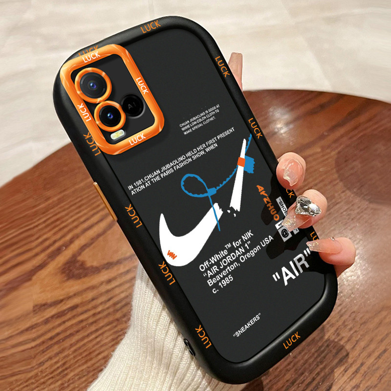 เคสสำหรับ VIVO Y21 Y21s Y21t Y21a Y21G Y33s Y33t เคสโทรศัพท์แบรนด์อินเทรนด์ซิลิโคนกันกระแทก - รูปที่ 6