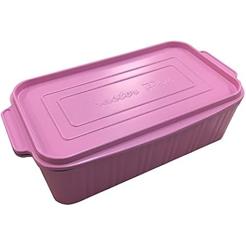 กระทะปิ้งขนมปัง Arnest สําหรับ Keiko Kuzu s Cooking สีชมพู
