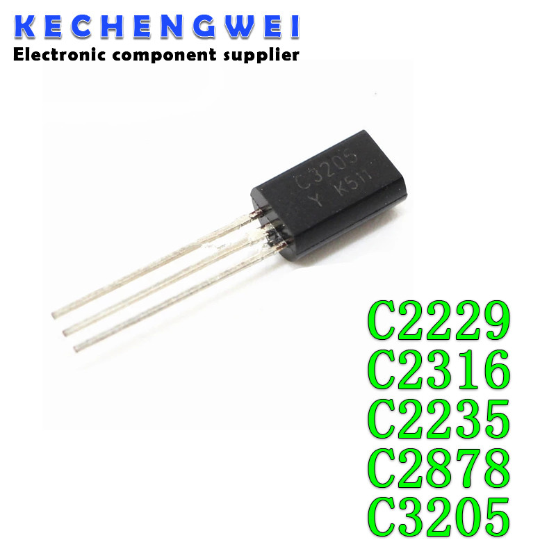 20 ชิ้น/ล็อต 2SC2229 C2229 2SC2235 C2235 2SC2316-Y C2316 2SC2878-A 2SC2878 C2878 2SC3205 C3205 C3205