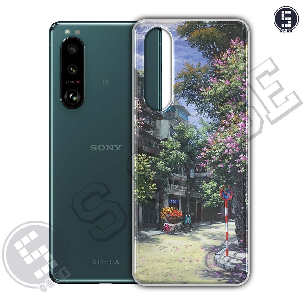 เคสสําหรับ Sony Xperia 5 ii, xperia 5 iii, Xperia 5 IV หลายรุ่น SLC20 ภาพวาดสีน้ํามัน