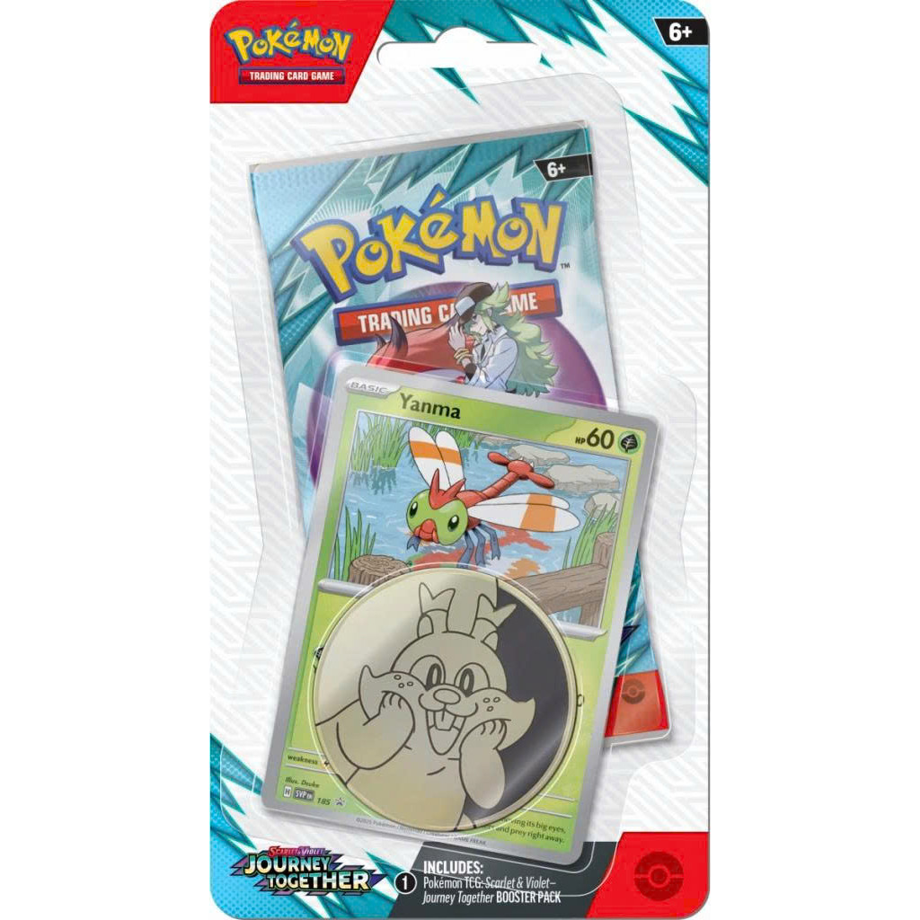 Pokemon Journey Together Checklane Blister Yanma Card Pack