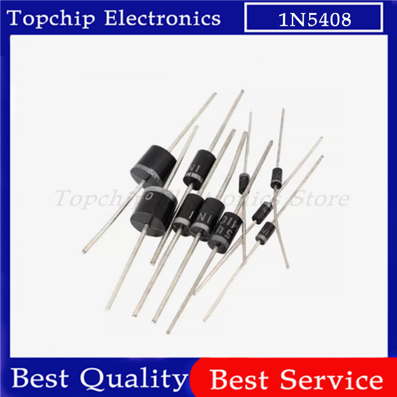 ยี่ห้อใหม่ 20pcs Rectifier ไดโอด 1N5408 1N5404 1N5401 1N5822 1N5406 FR207 FR307 10A10 6A10 20A10 SR3