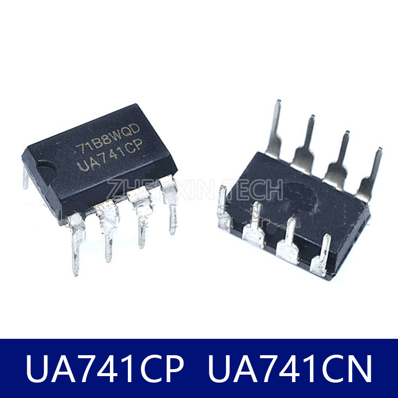 10 ชิ้น/ล็อต UA741CN UA741CP DIP8 UA741 DIP-8 OP AMP LM741 ใหม่และ IC ดั้งเดิม