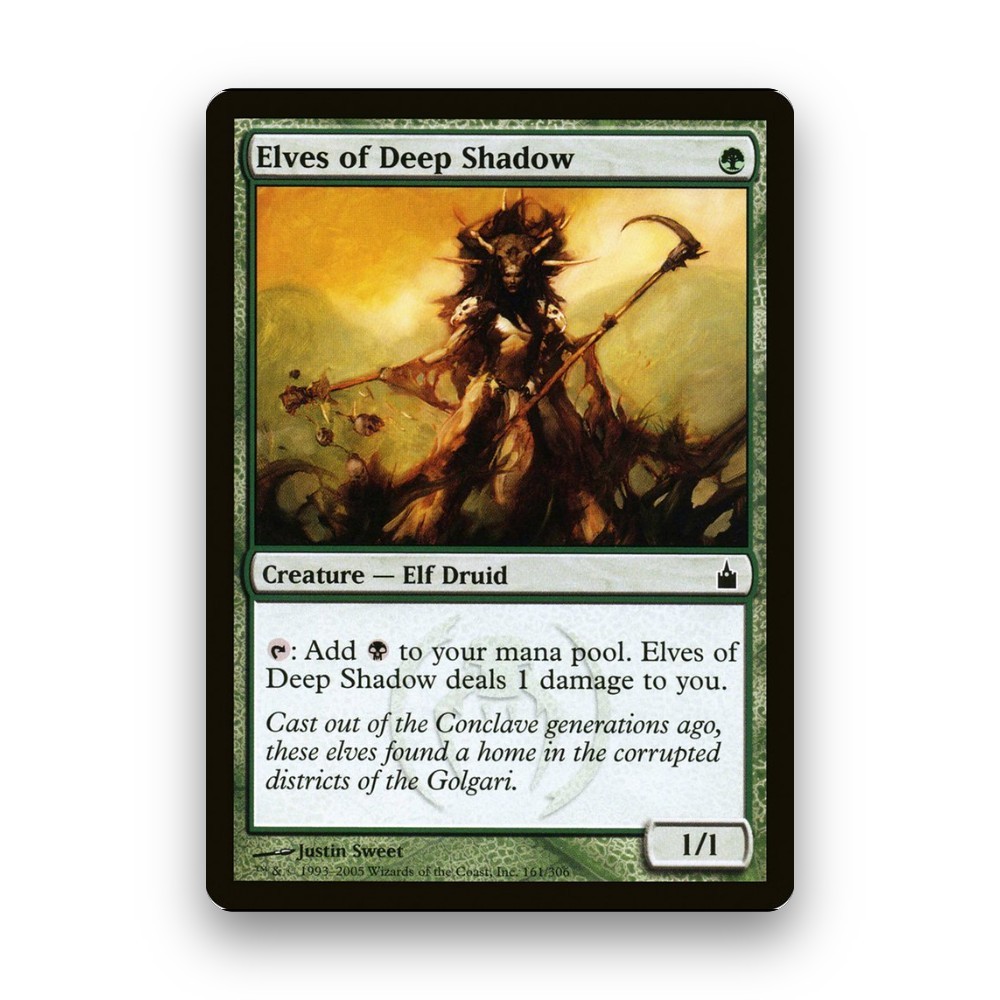 [MTG] Elves of Deep Shadow (#161) [RAV] [GREEN] [COMMON] | Magic the Gathering